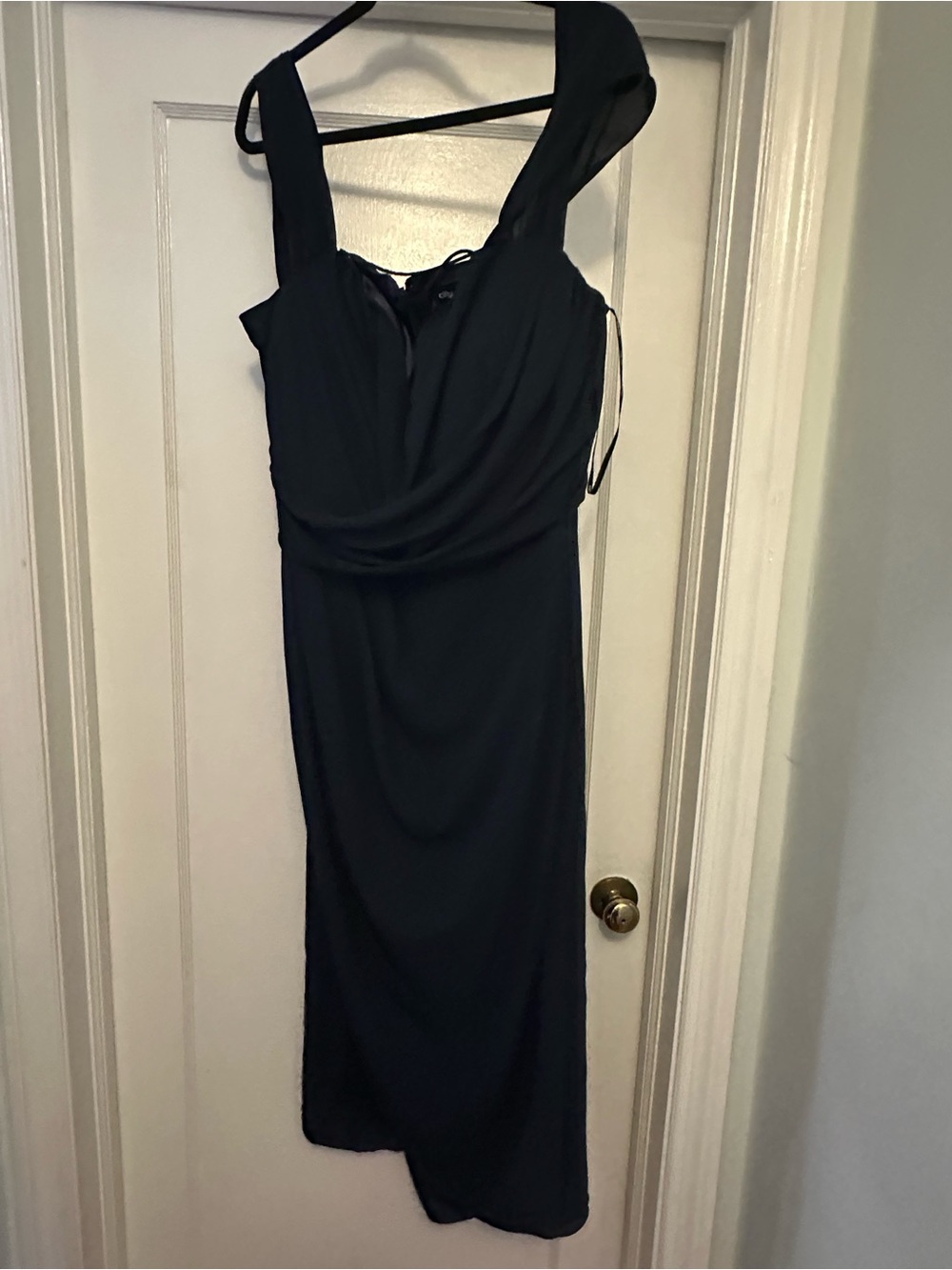 City Chic Black Midi Dress